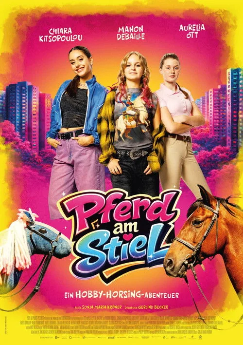 Pferd am Stiel