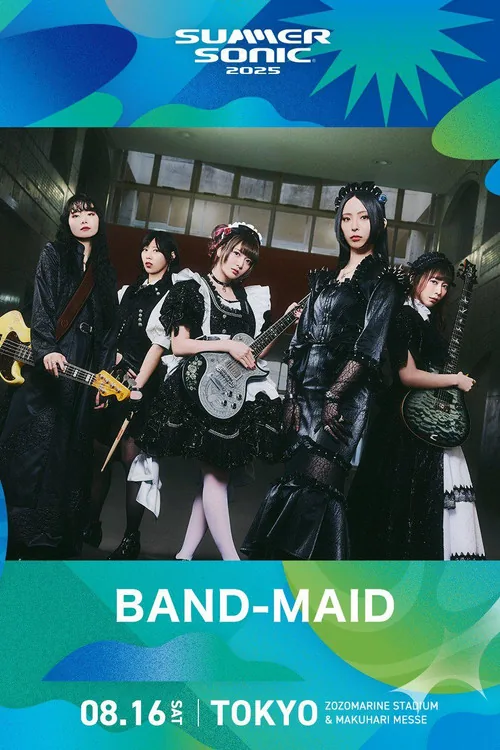 Band-Maid Live at Summer Sonic Tokyo 2025