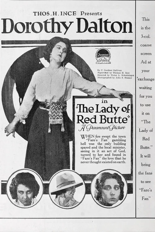 The Lady of Red Butte