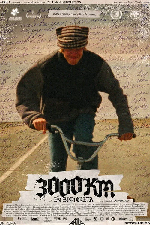 3000 km by Bike