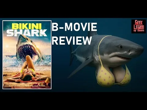 BIKINI SHARK ( 2025 Alesia Lifantii ) Scantily girls Vs Land dwelling sharks B-Movie Review