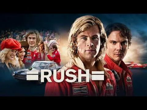 Rush (2013) ביוגרפיה/ספורט | כריס המסוורת', דניאל בריהל - ביקורת סרט ועובדות