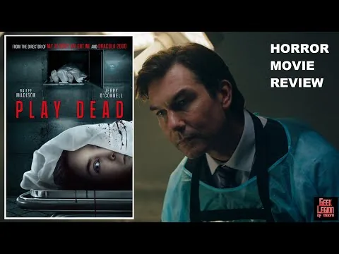 PLAY DEAD (2022 Jerry O'Connell) Reseña de película de terror slasher sobre tráfico de órganos