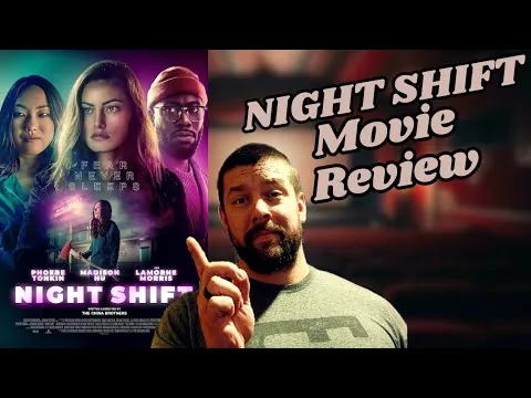 Night Shift (2024) Movie Review | Phobe Tonkin, Madison Hu, and Lamorne Morris