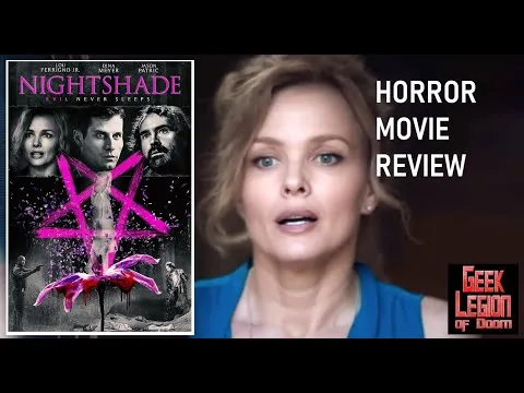 BLACK NIGHTSHADE ( 2022 Lou Ferrigno Jr. ) aka NIGHT SHADE  Horror Thriller Movie Review