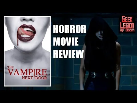 THE VAMPIRE NEXT DOOR (2024, Jessica Ferguson): ¿Estilo Fright Night? Reseña de película de terro...