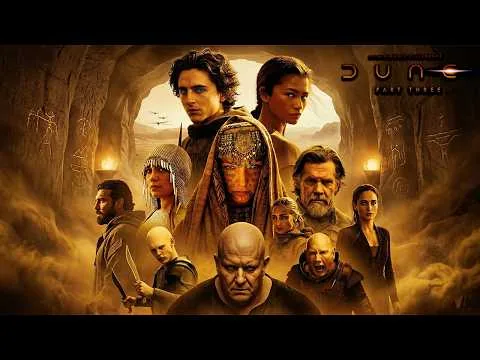 Dune Part Three (2025) Movie | Timothée Chalamet, Zendaya, Jason Momoa, Florence Pug | Review & Fact